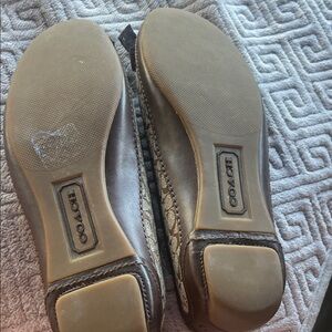 Coach Women's Tan Loafers
